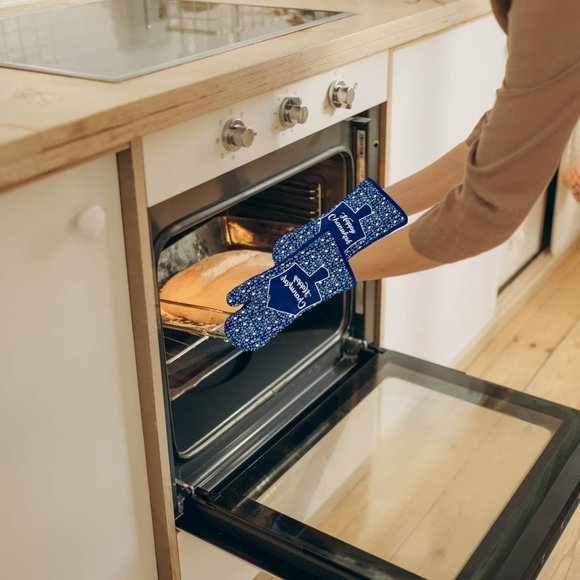 Lite Chanukah Mosaic Two Piece Chanukah Hostess Set, Comes with Pot Holder and O - Picture 2 of 4